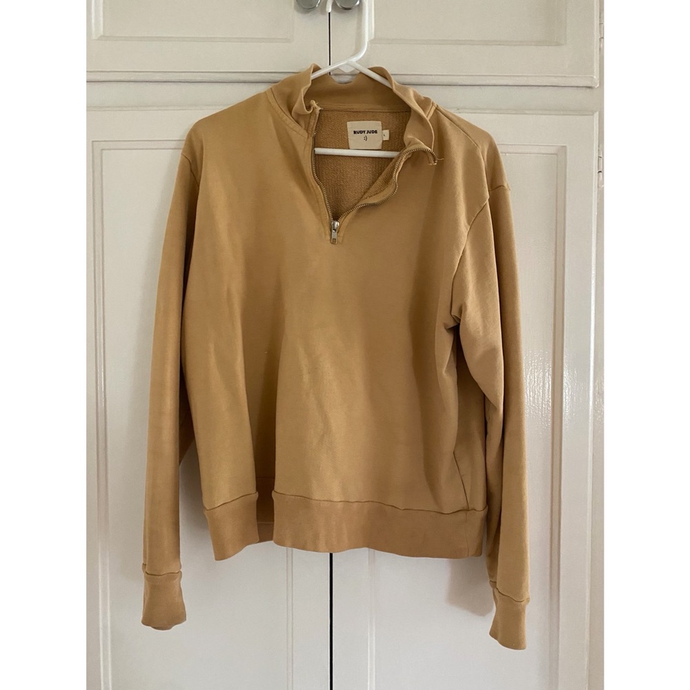 Rudy Jude quarter zip honey